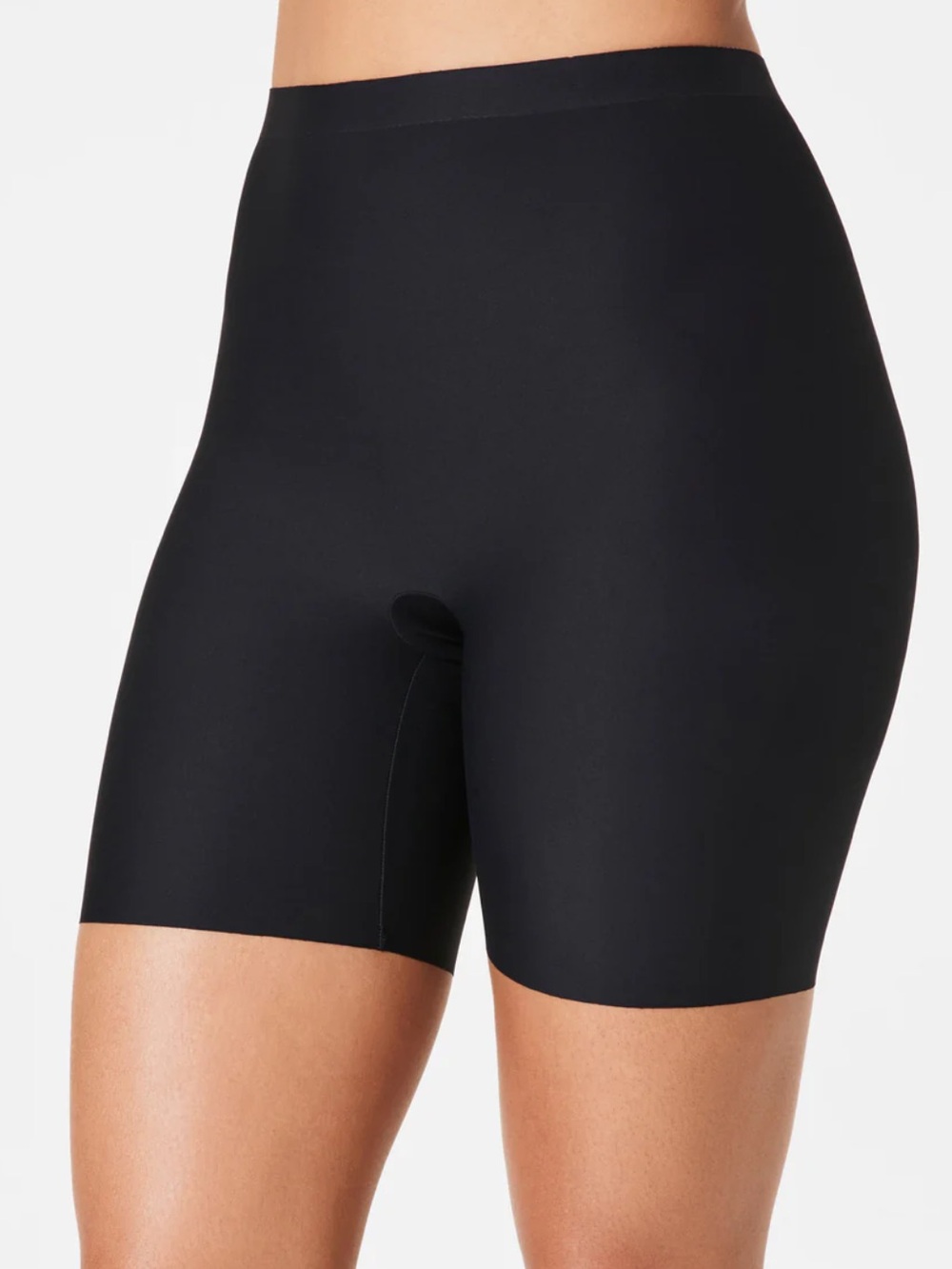 SPANX Black  Seamless Bike Shorts